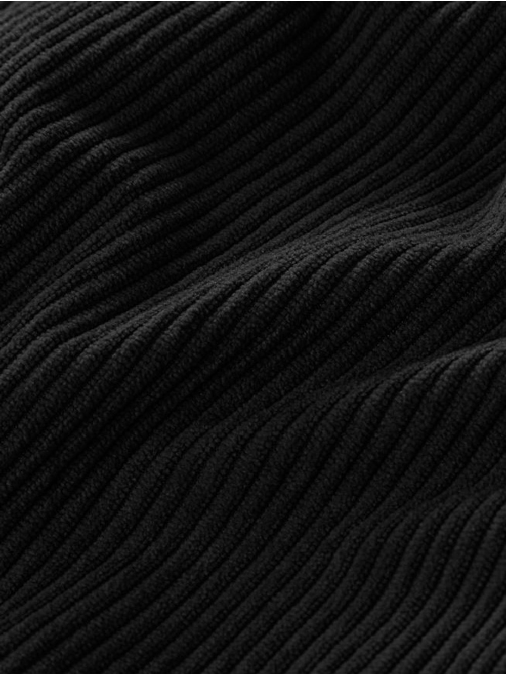 Halara High Waisted 2-in-1 A Line Mini Corduroy Black Large Casual Skirt - Picture 8 of 9